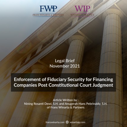 Enforcement of Fiduciary Security for Financing Companies Post Constitutional Court Judgment