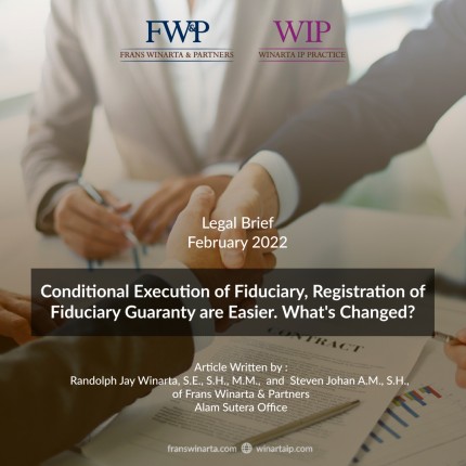 Conditional Execution of Fiduciary, Registration of Fiduciary Guaranty are Easier. What's Changed?